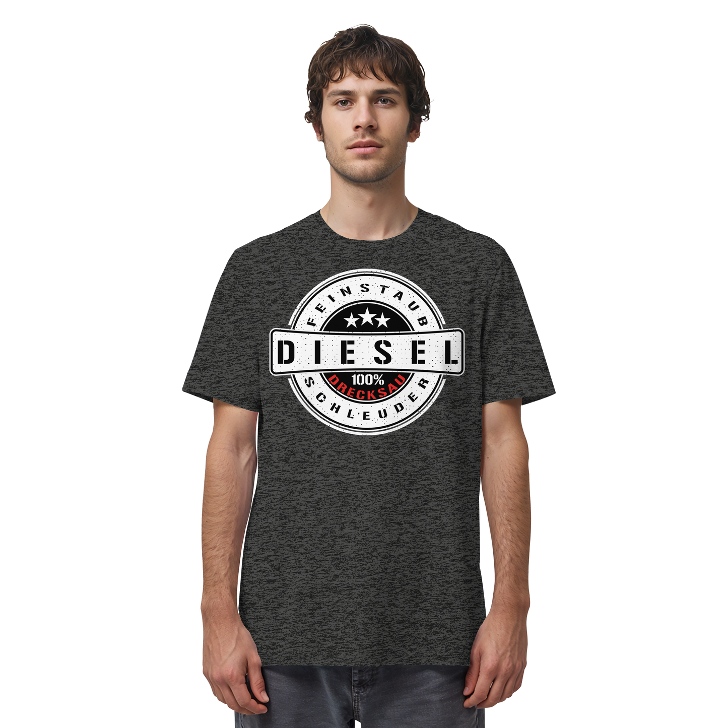 Feinstaub Schleuder Diesel 100% Drecksau  - Organic Shirt
