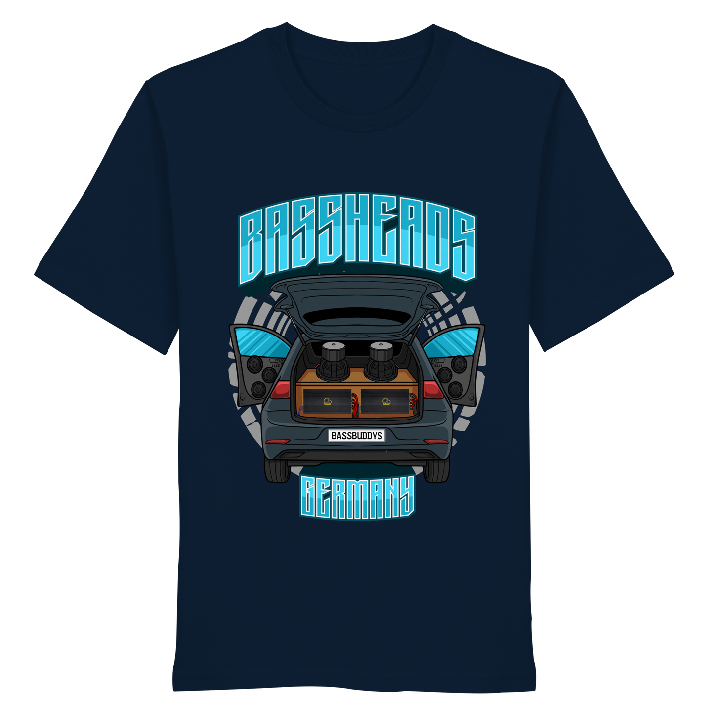 BASSHEADS GERMANY - Organic Shirt