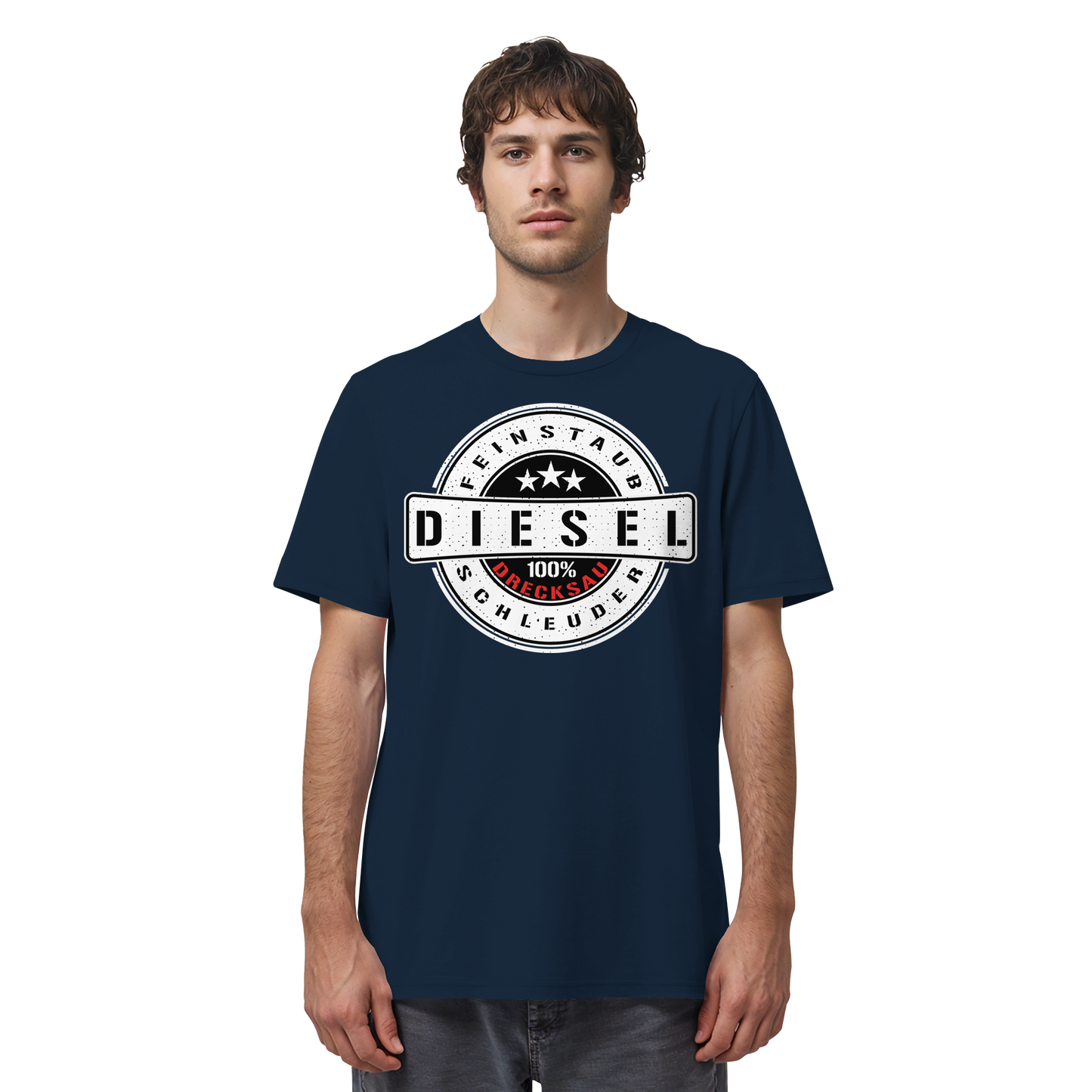 Feinstaub Schleuder Diesel 100% Drecksau  - Organic Shirt