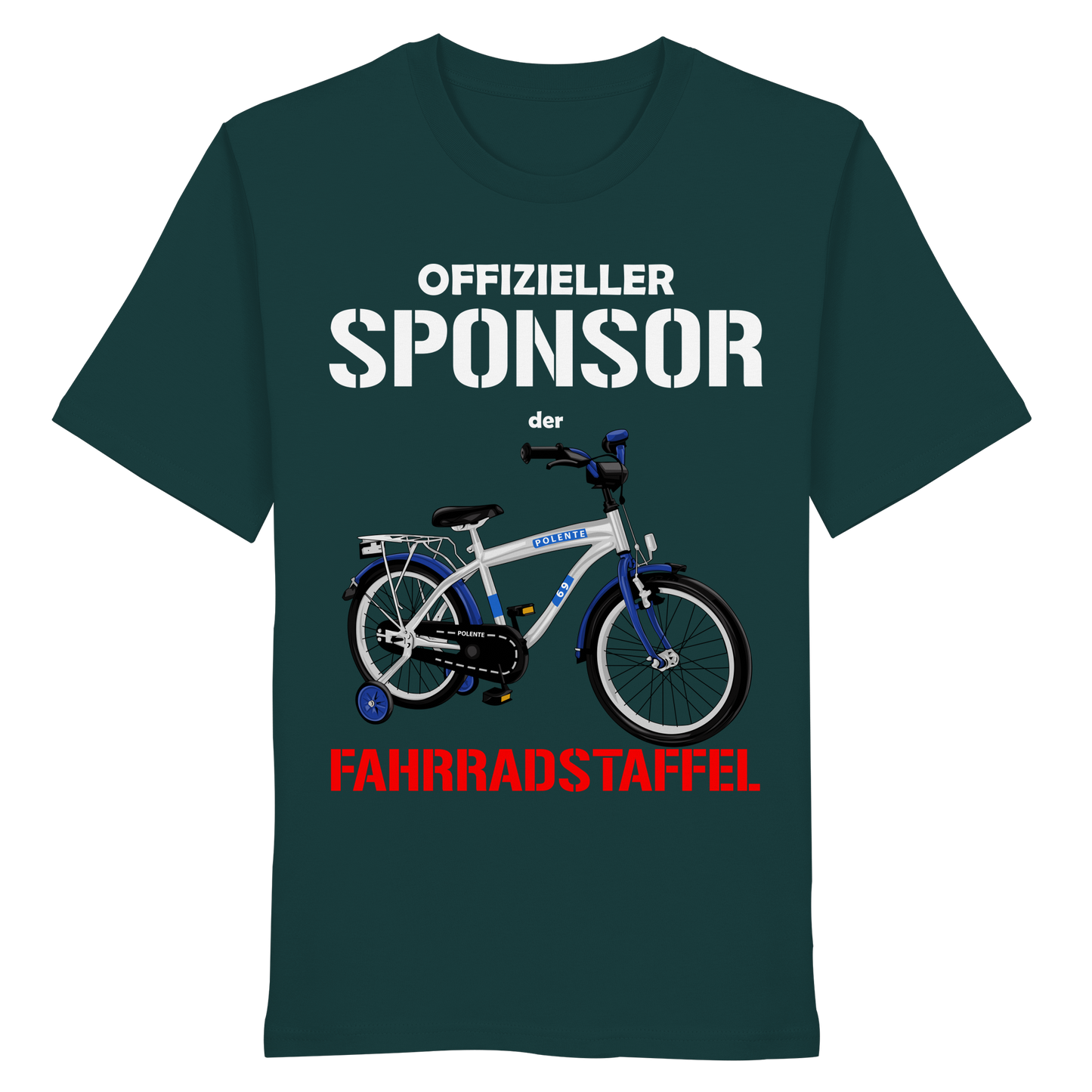 Offizieller Sponsor der FAHRRADSTAFFEL - Organic Shirt