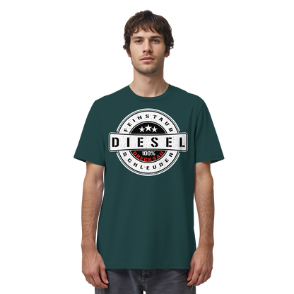 Feinstaub Schleuder Diesel 100% Drecksau  - Organic Shirt