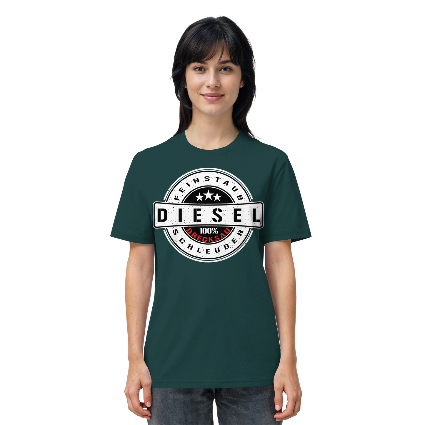 Feinstaub Schleuder Diesel 100% Drecksau  - Organic Shirt