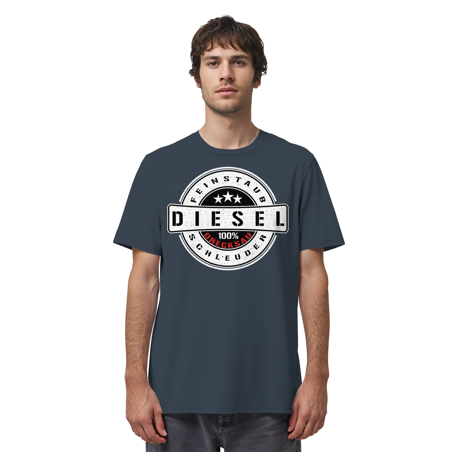 Feinstaub Schleuder Diesel 100% Drecksau  - Organic Shirt