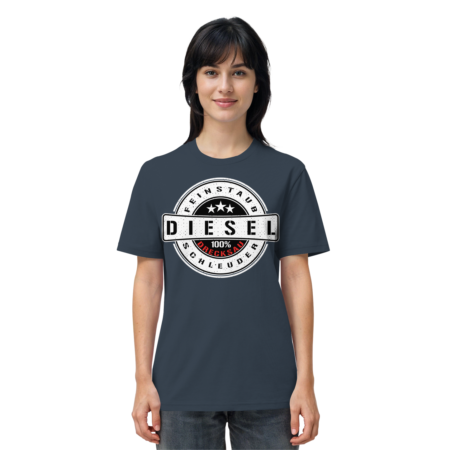 Feinstaub Schleuder Diesel 100% Drecksau  - Organic Shirt