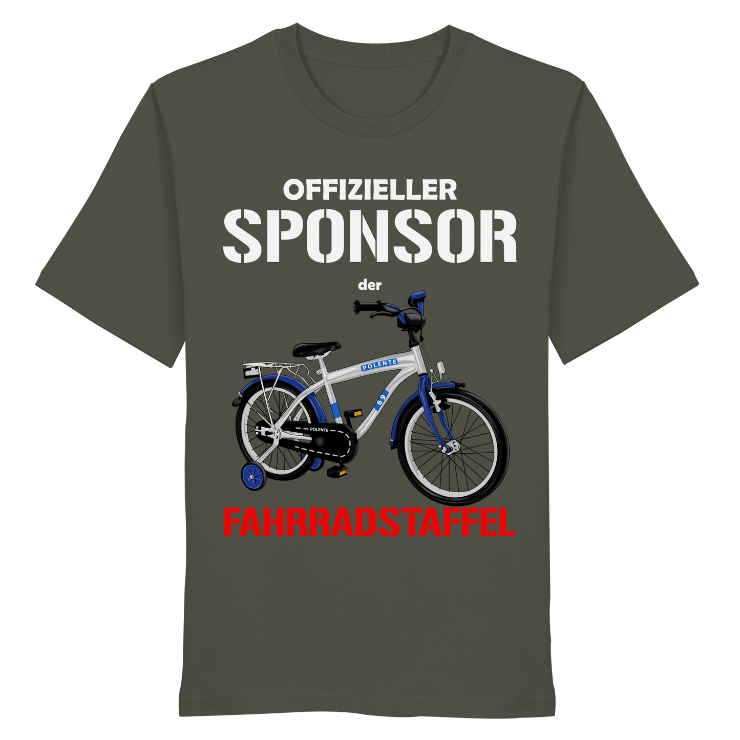 Offizieller Sponsor der FAHRRADSTAFFEL - Organic Shirt