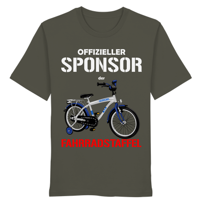 Offizieller Sponsor der FAHRRADSTAFFEL - Organic Shirt