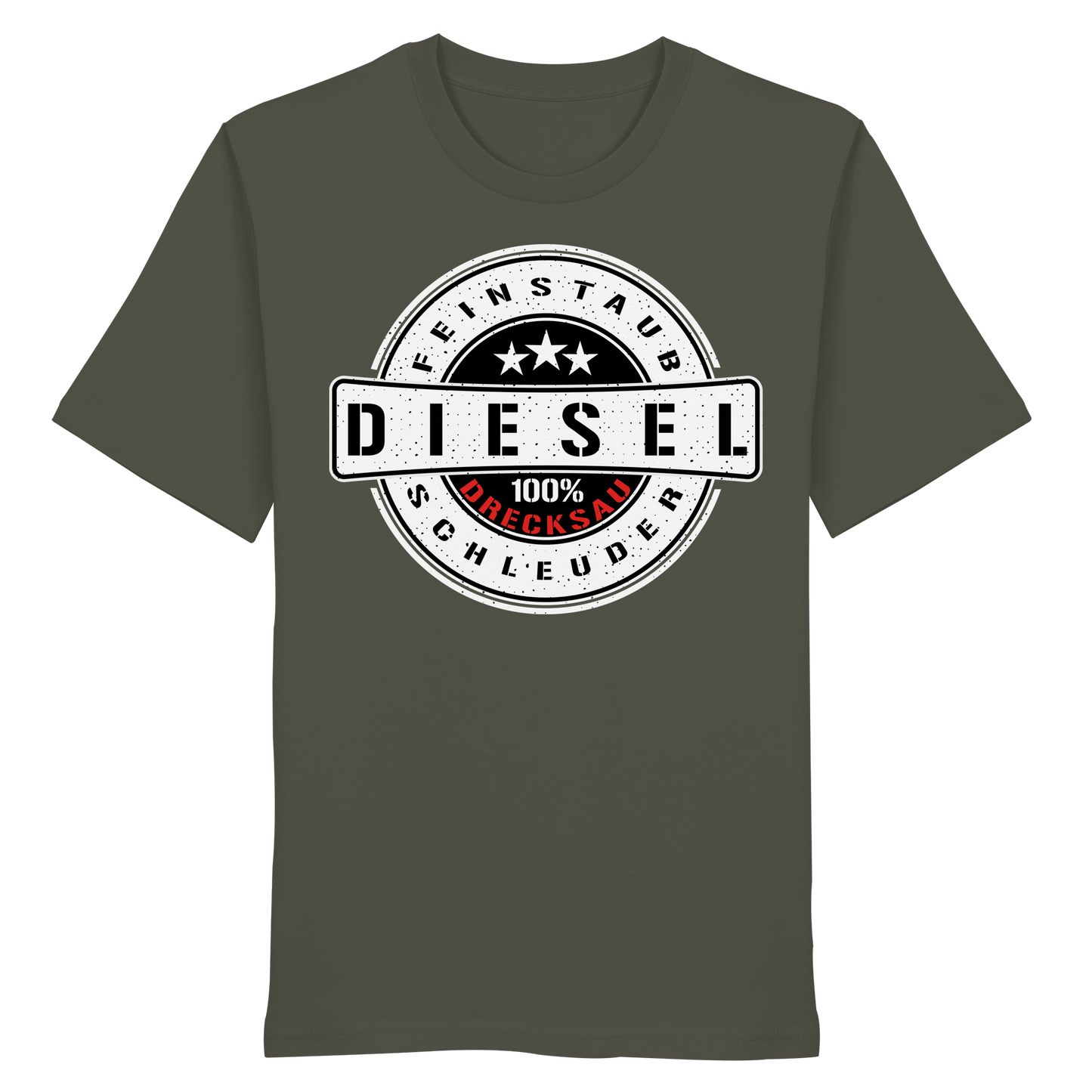 Feinstaub Schleuder Diesel 100% Drecksau  - Organic Shirt