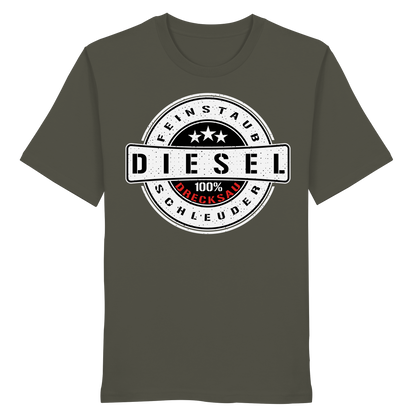Feinstaub Schleuder Diesel 100% Drecksau  - Organic Shirt