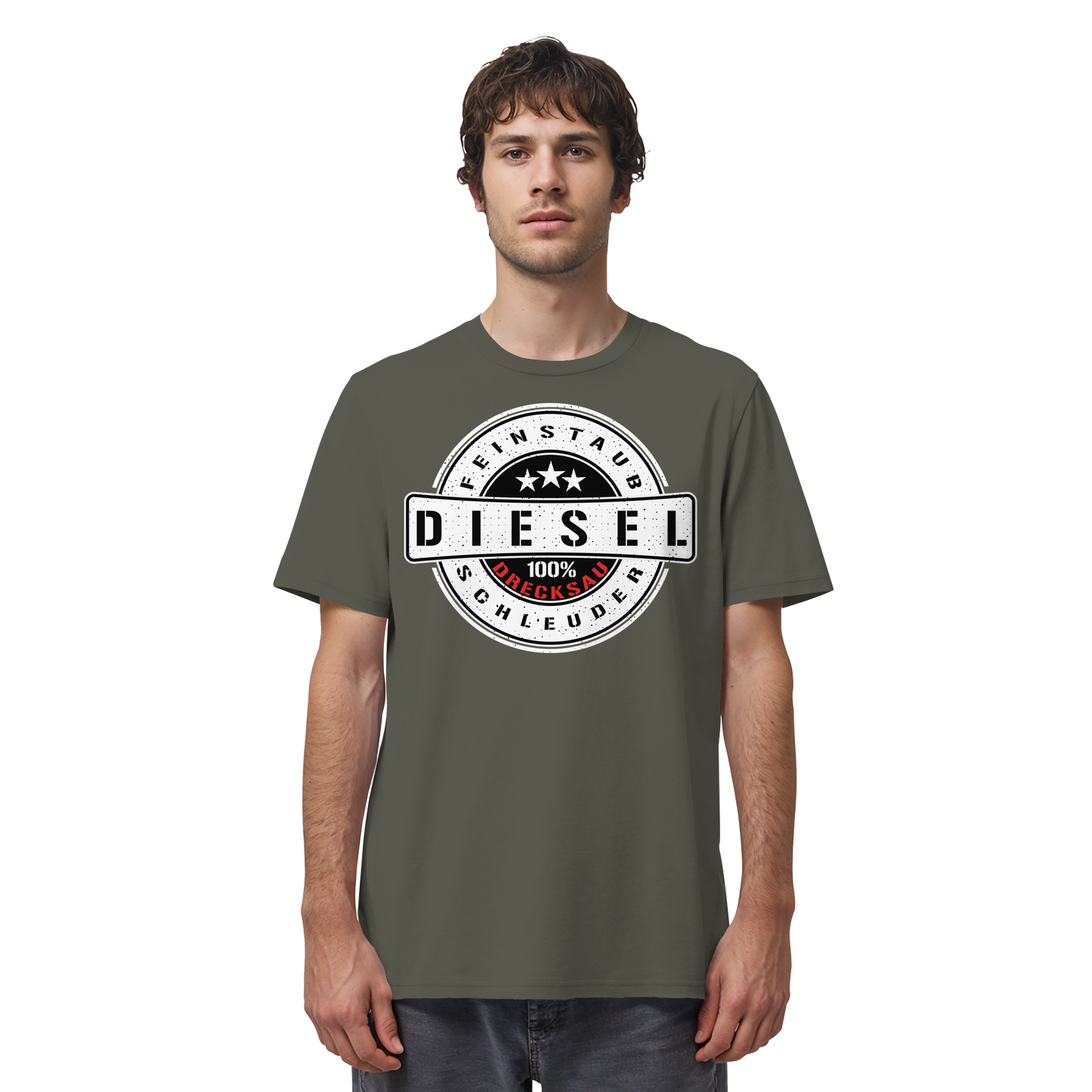 Feinstaub Schleuder Diesel 100% Drecksau  - Organic Shirt