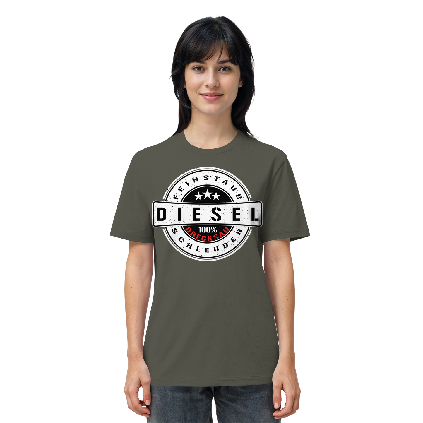 Feinstaub Schleuder Diesel 100% Drecksau  - Organic Shirt