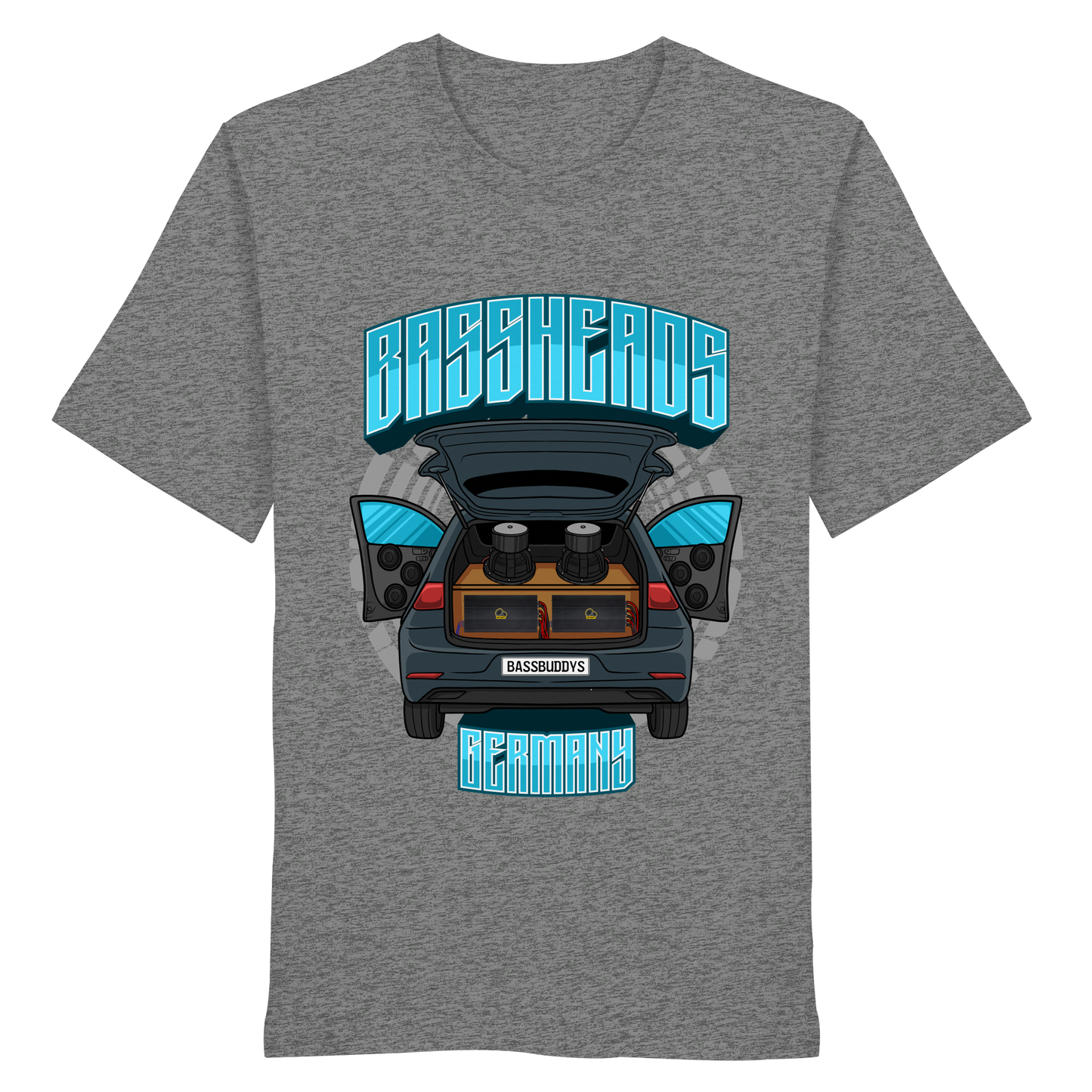 BASSHEADS GERMANY - Organic Shirt