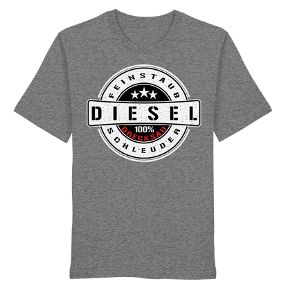 Feinstaub Schleuder Diesel 100% Drecksau  - Organic Shirt