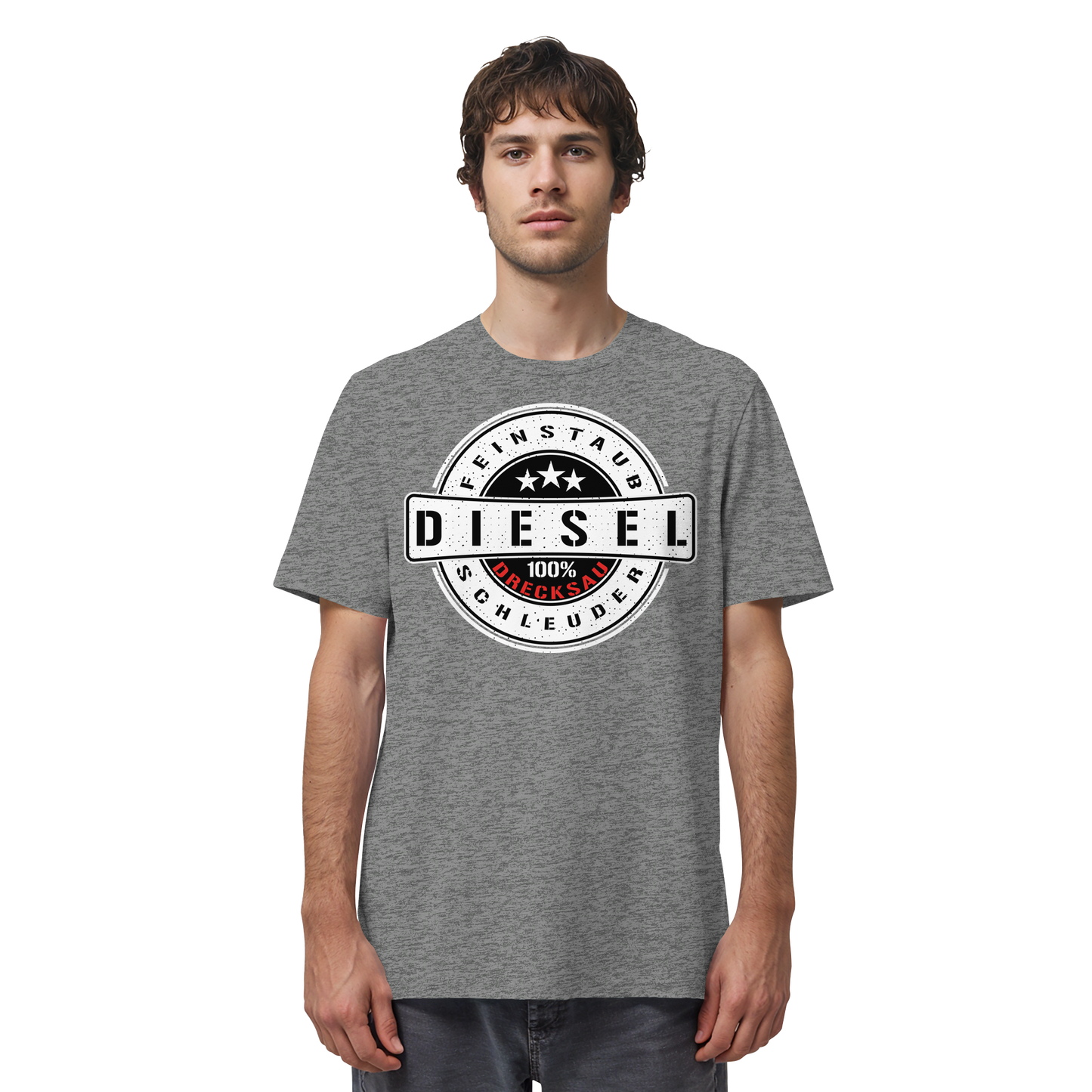 Feinstaub Schleuder Diesel 100% Drecksau  - Organic Shirt