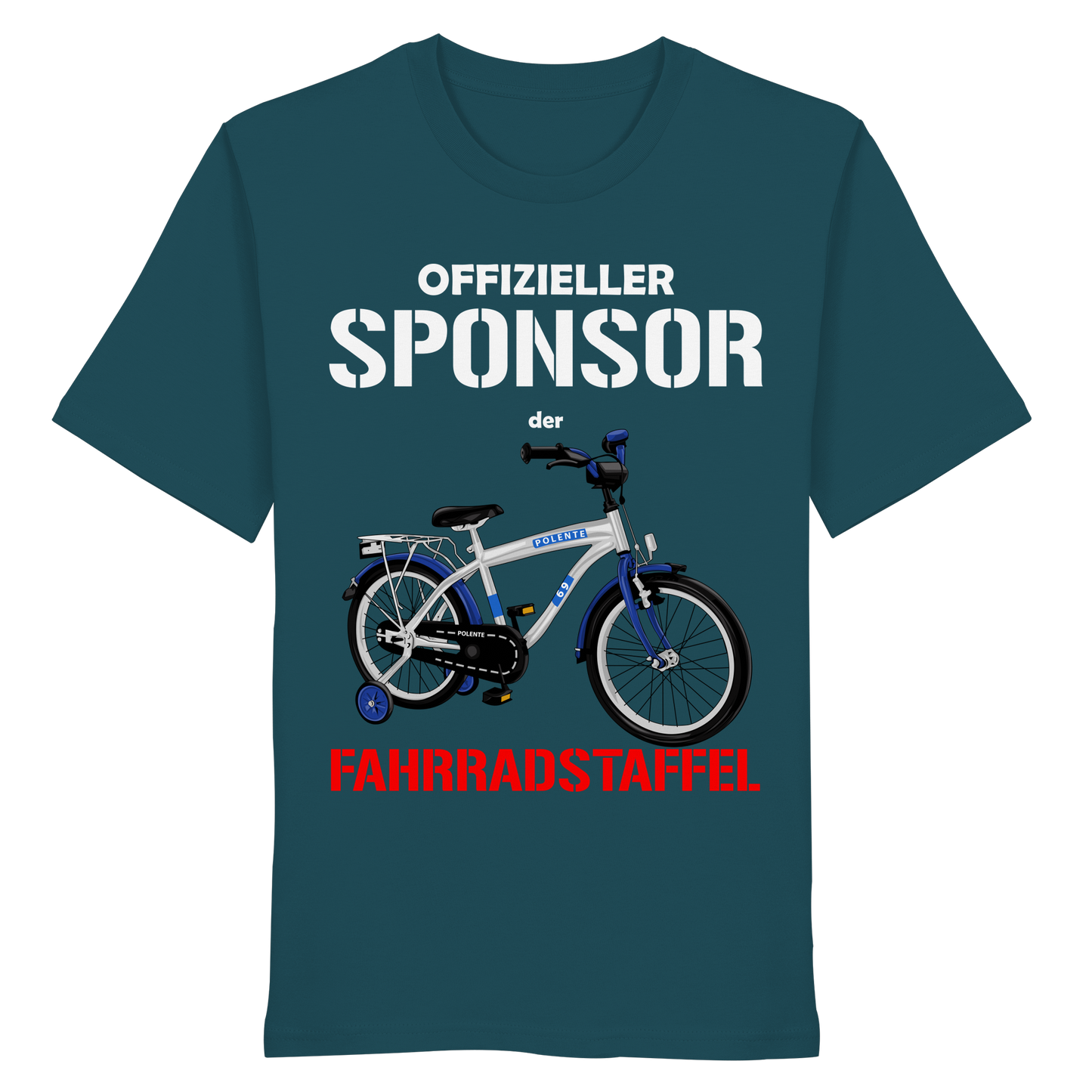 Offizieller Sponsor der FAHRRADSTAFFEL - Organic Shirt