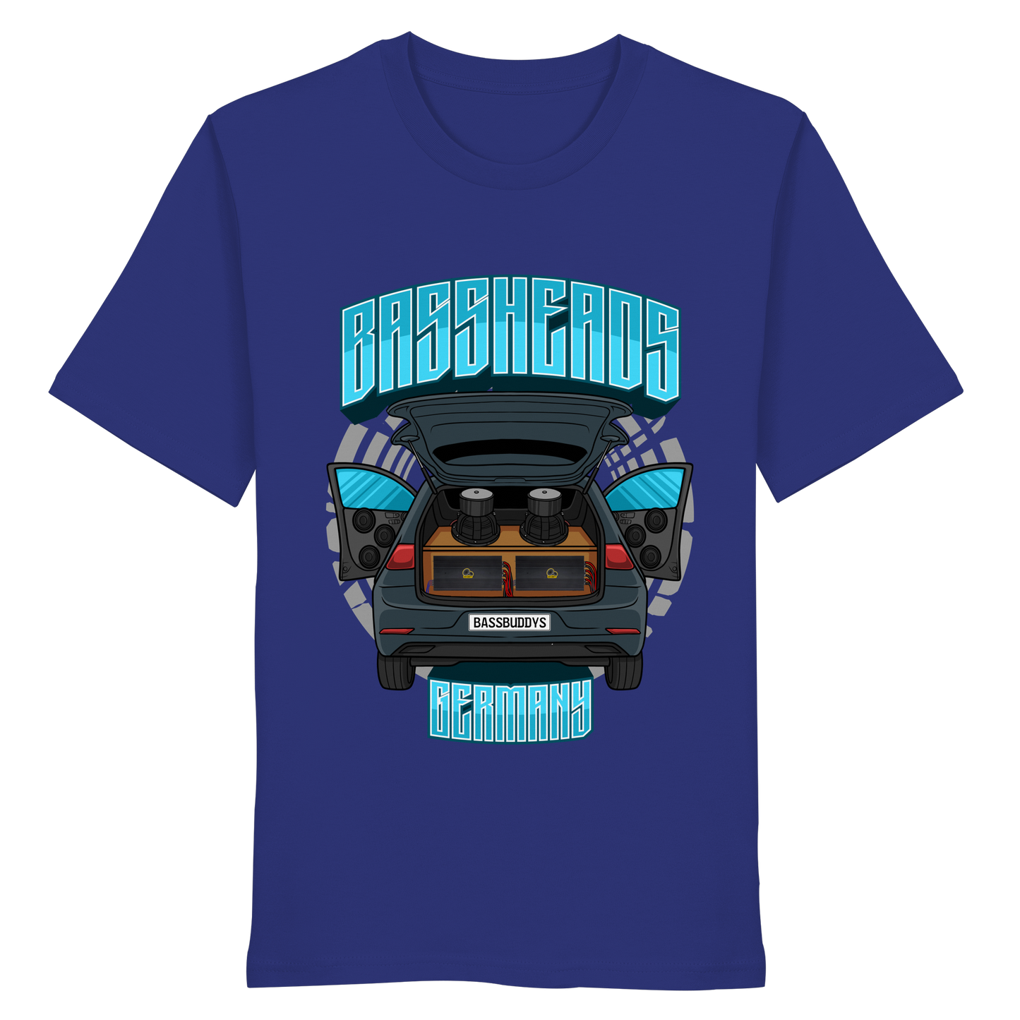 BASSHEADS GERMANY - Organic Shirt
