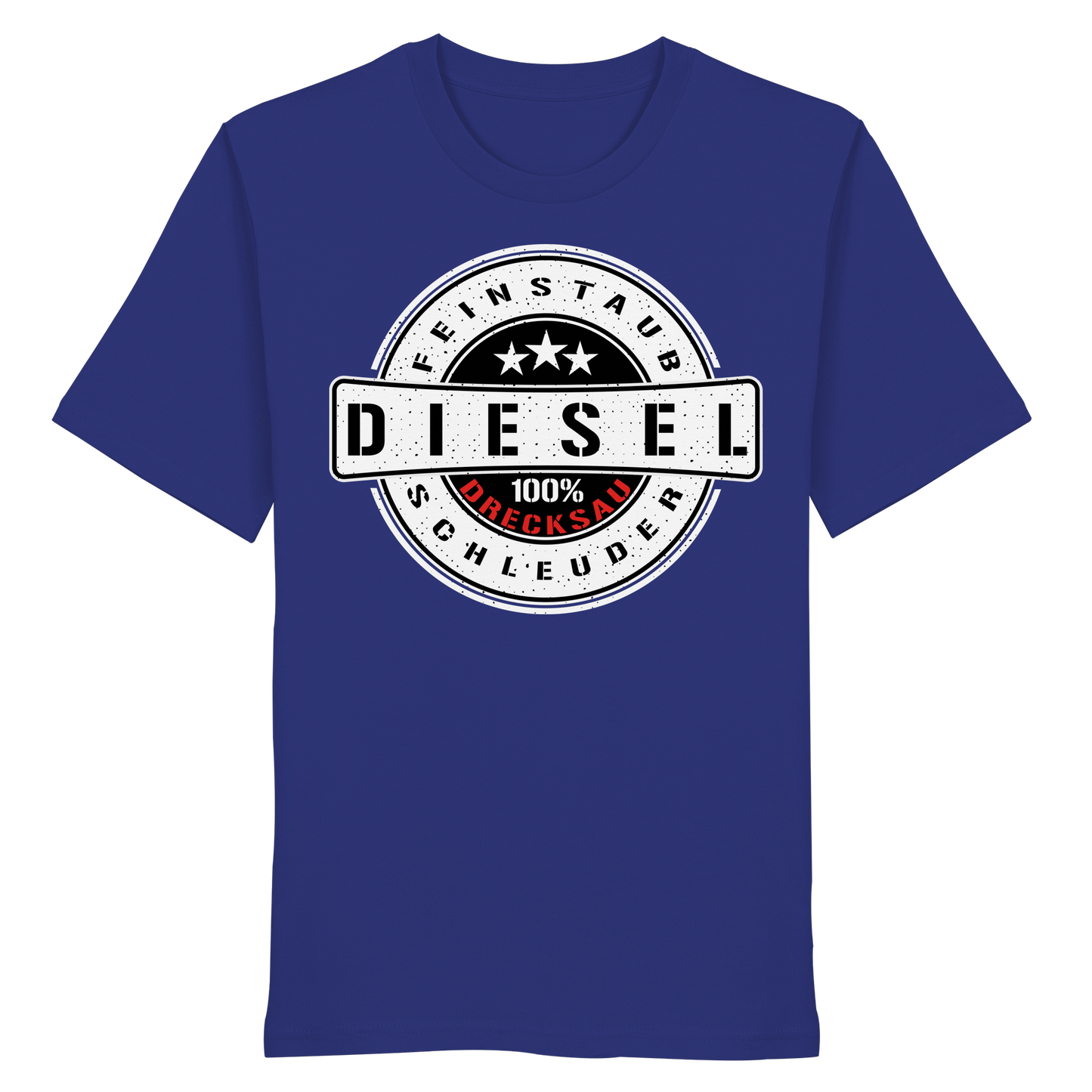 Feinstaub Schleuder Diesel 100% Drecksau  - Organic Shirt
