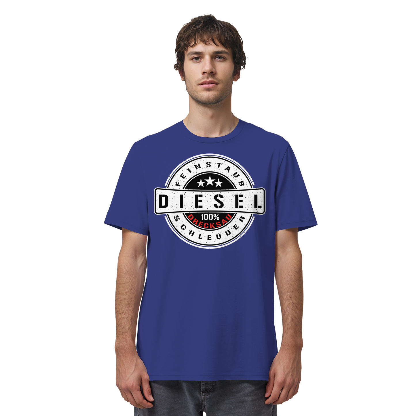 Feinstaub Schleuder Diesel 100% Drecksau  - Organic Shirt