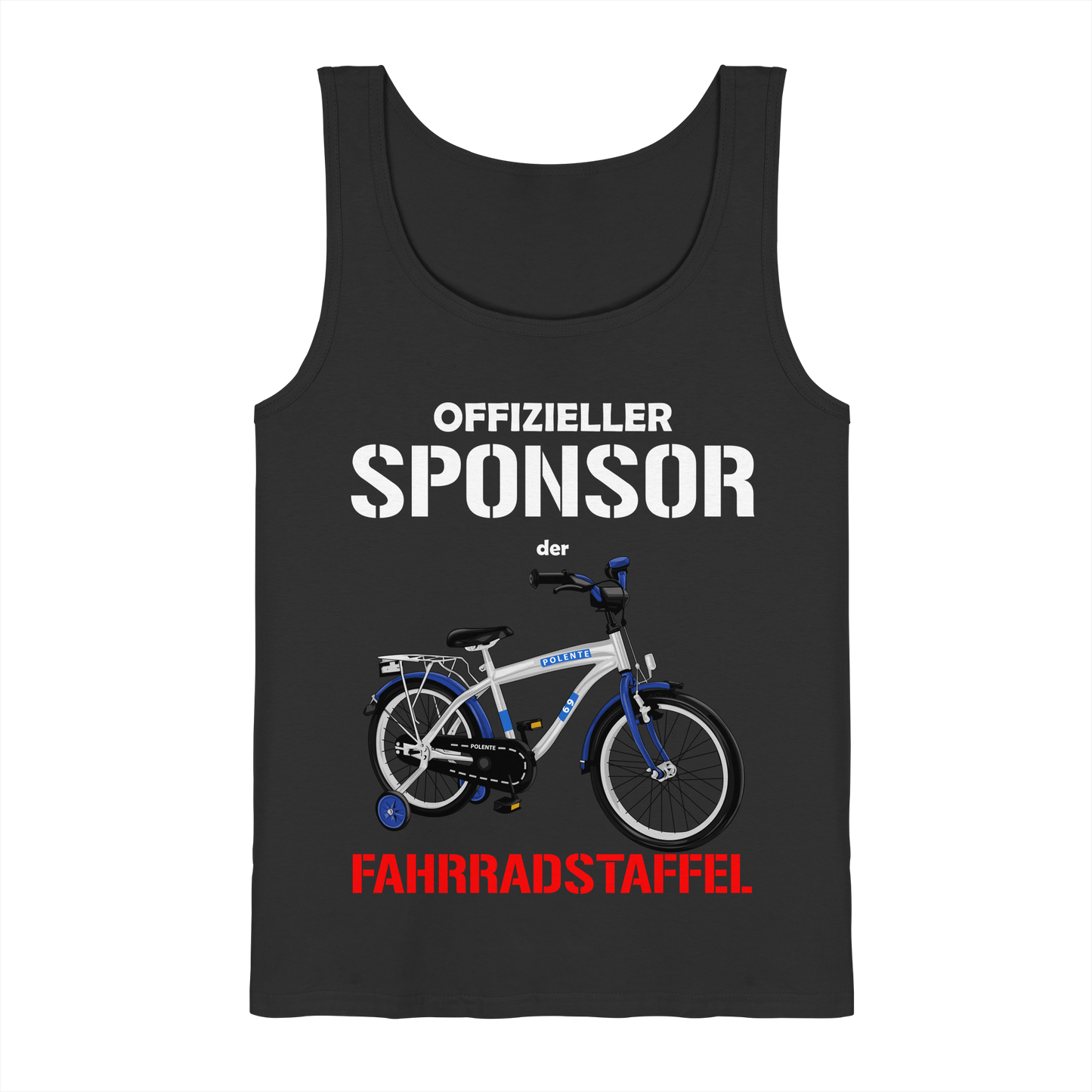 Offizieller Sponsor der FAHRRADSTAFFEL - Tank-Top