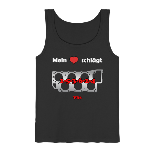 Mein Herz schlägt 1-5-3-6-2-4 - Tank-Top