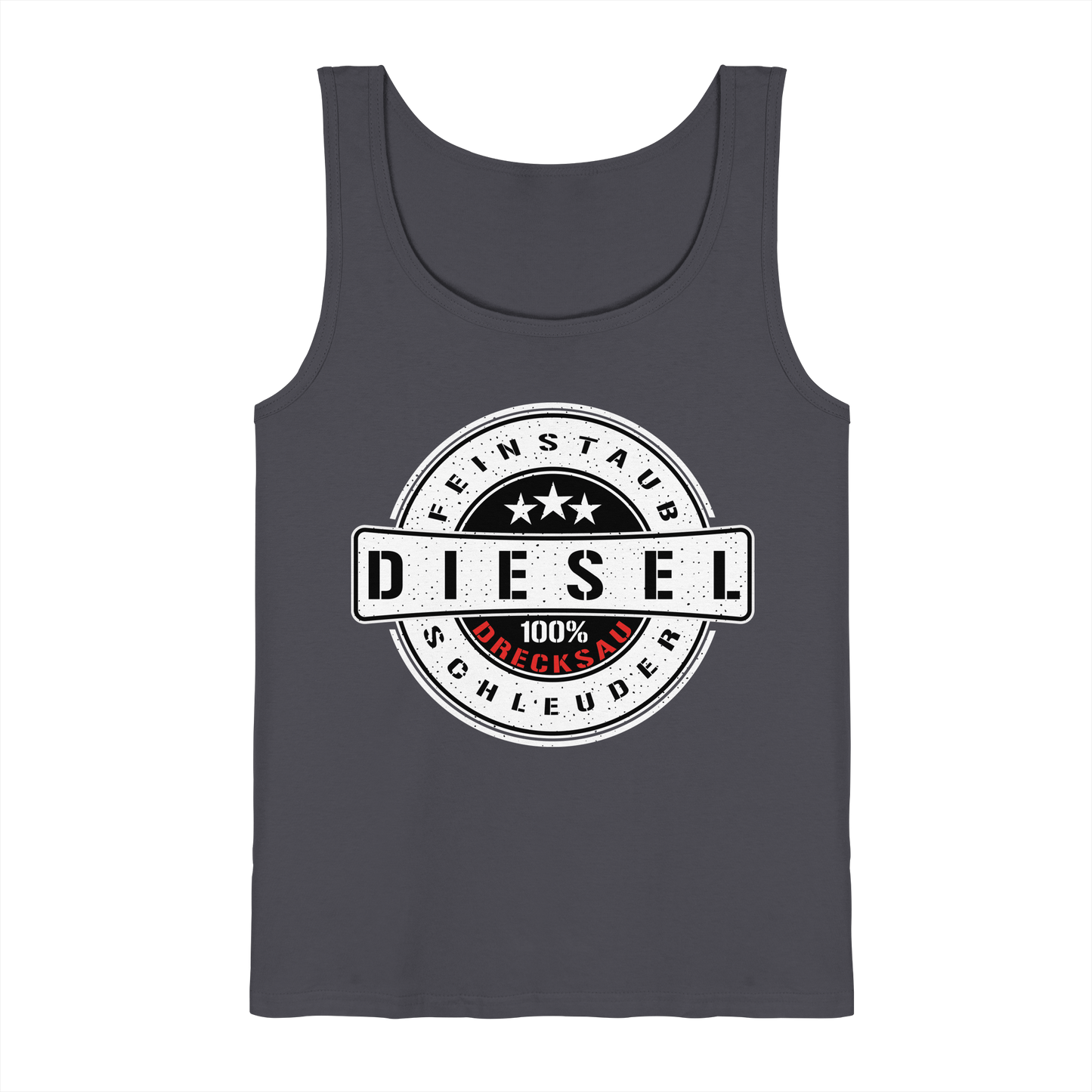 Feinstaub Schleuder Diesel 100% Drecksau  - Tank-Top