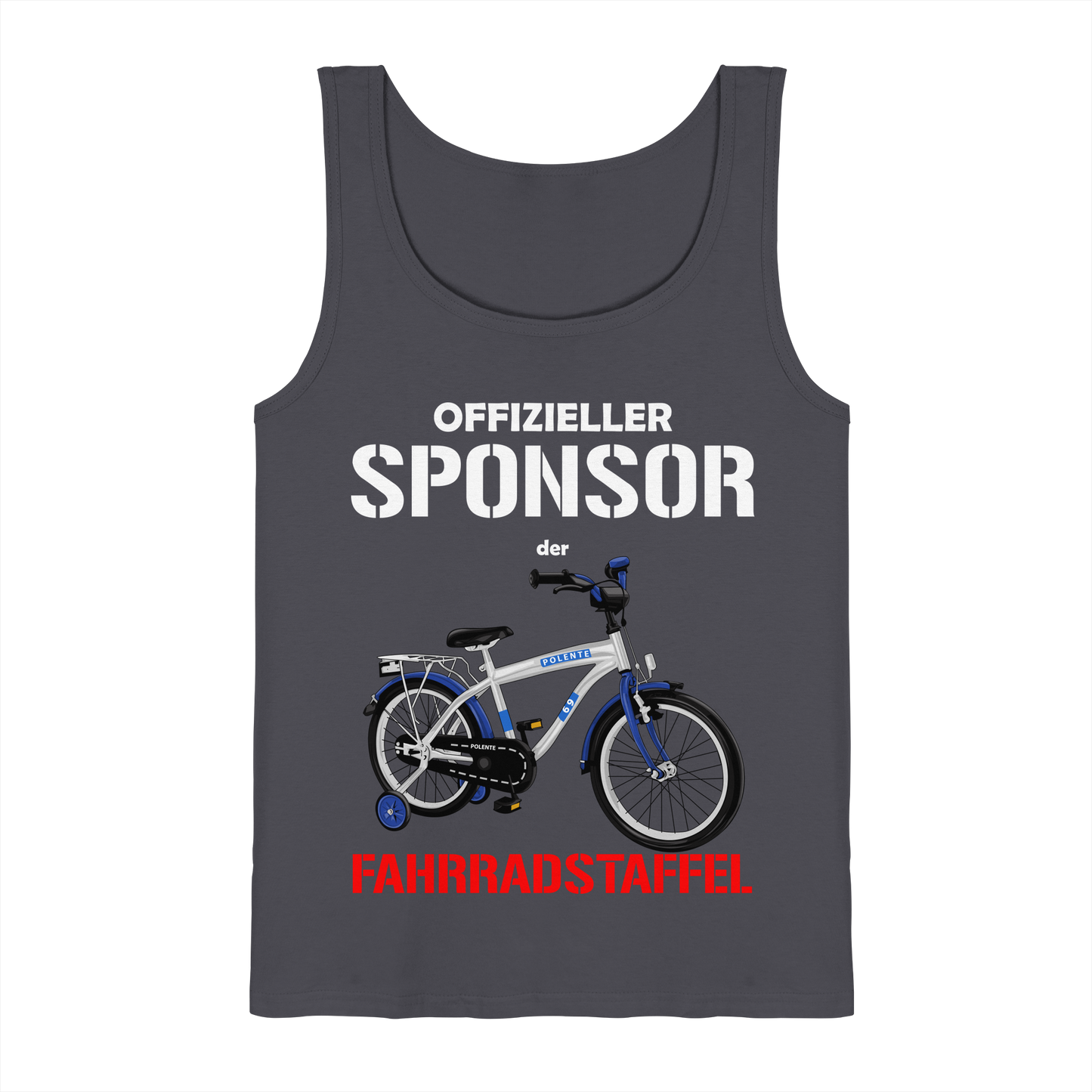 Offizieller Sponsor der FAHRRADSTAFFEL - Tank-Top
