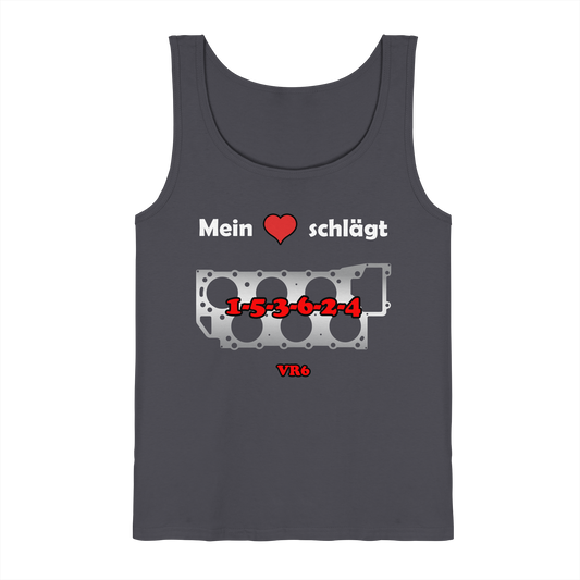Mein Herz schlägt 1-5-3-6-2-4 - Tank-Top