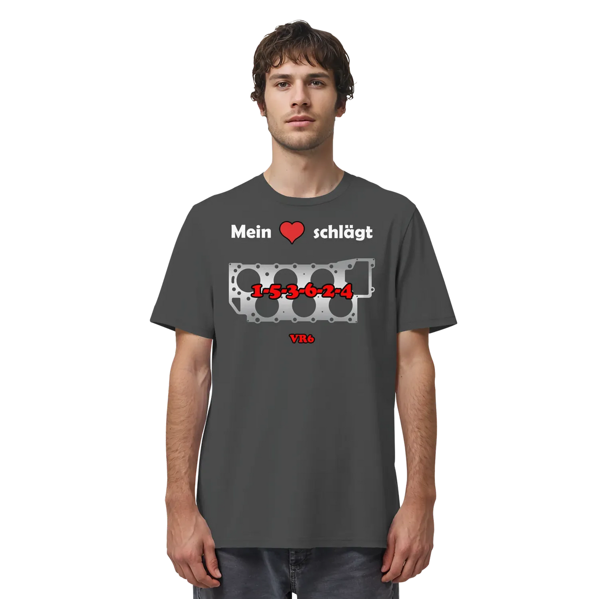 Mein Herz schlägt 1-5-3-6-2-4 Shirt – Produktbild 14