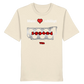 Mein Herz schlägt 1-5-3-6-2-4 Shirt Natural Raw XS – Produktbild 19