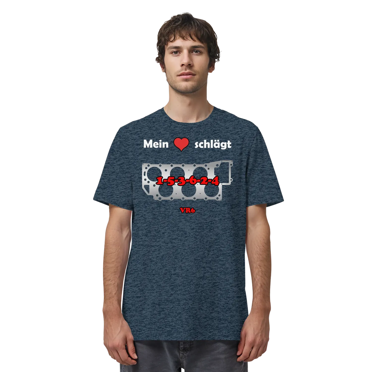 Mein Herz schlägt 1-5-3-6-2-4 Shirt – Produktbild 23