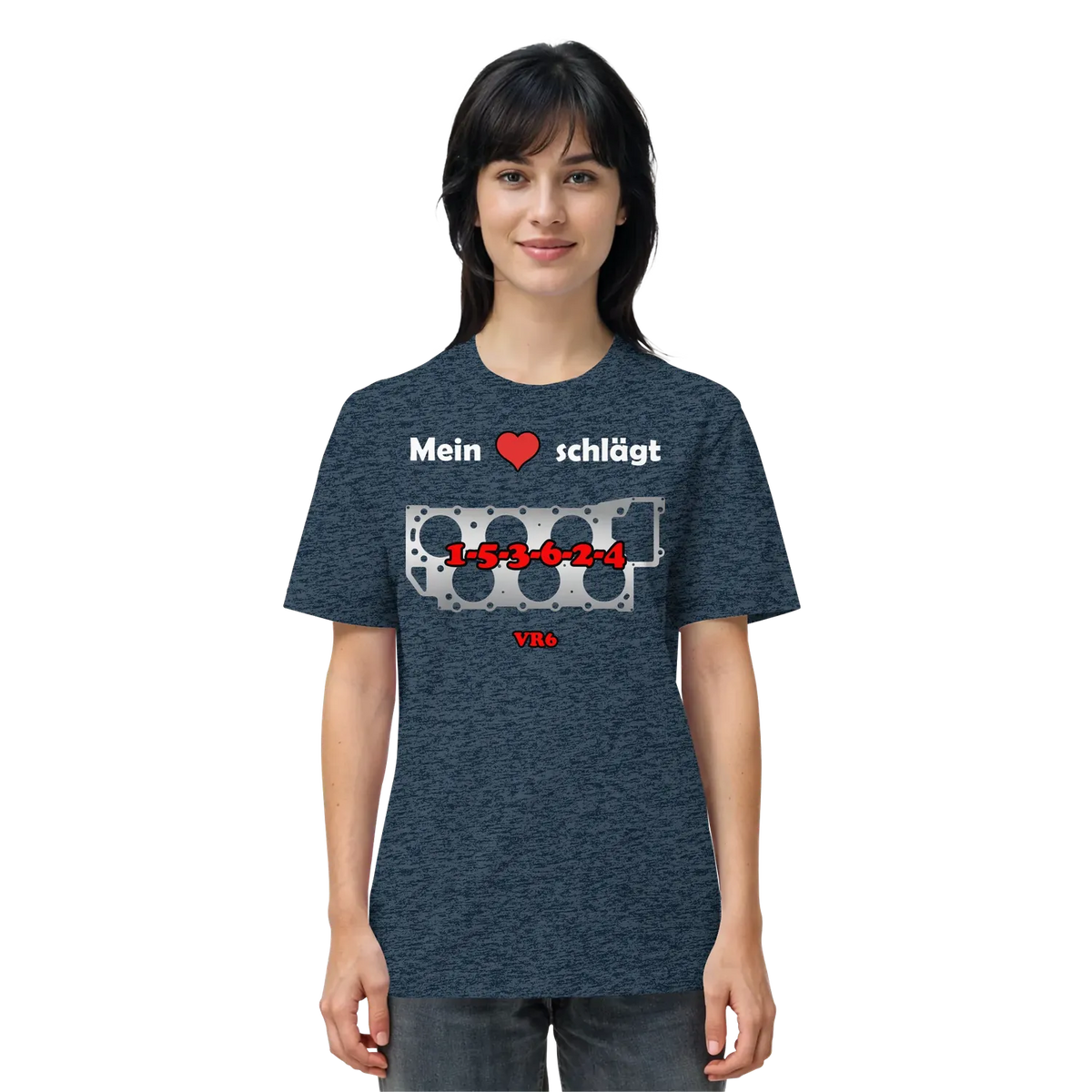 Mein Herz schlägt 1-5-3-6-2-4 Shirt – Produktbild 24
