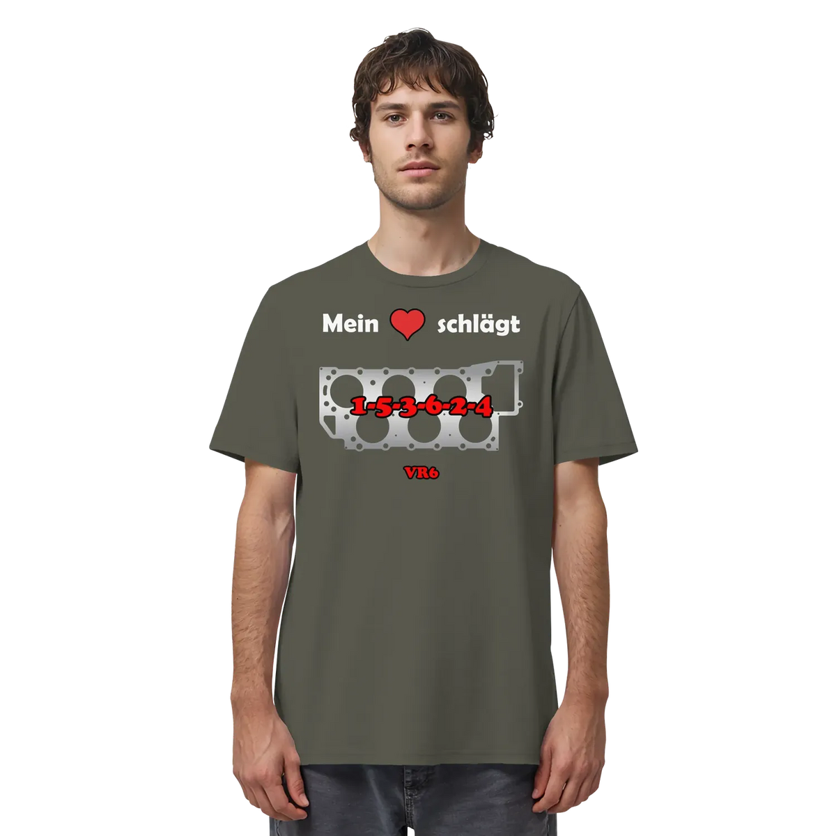 Mein Herz schlägt 1-5-3-6-2-4 Shirt – Produktbild 29
