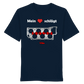 Mein Herz schlägt 1-5-3-6-2-4 Shirt French Navy XS – Produktbild 7