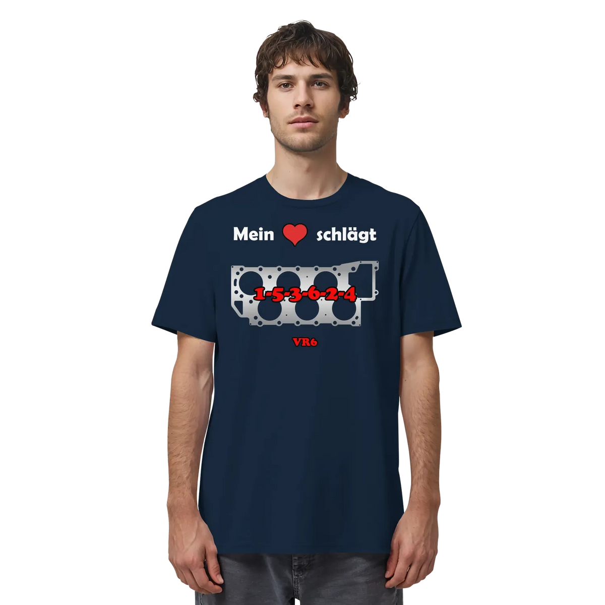 Mein Herz schlägt 1-5-3-6-2-4 Shirt – Produktbild 8