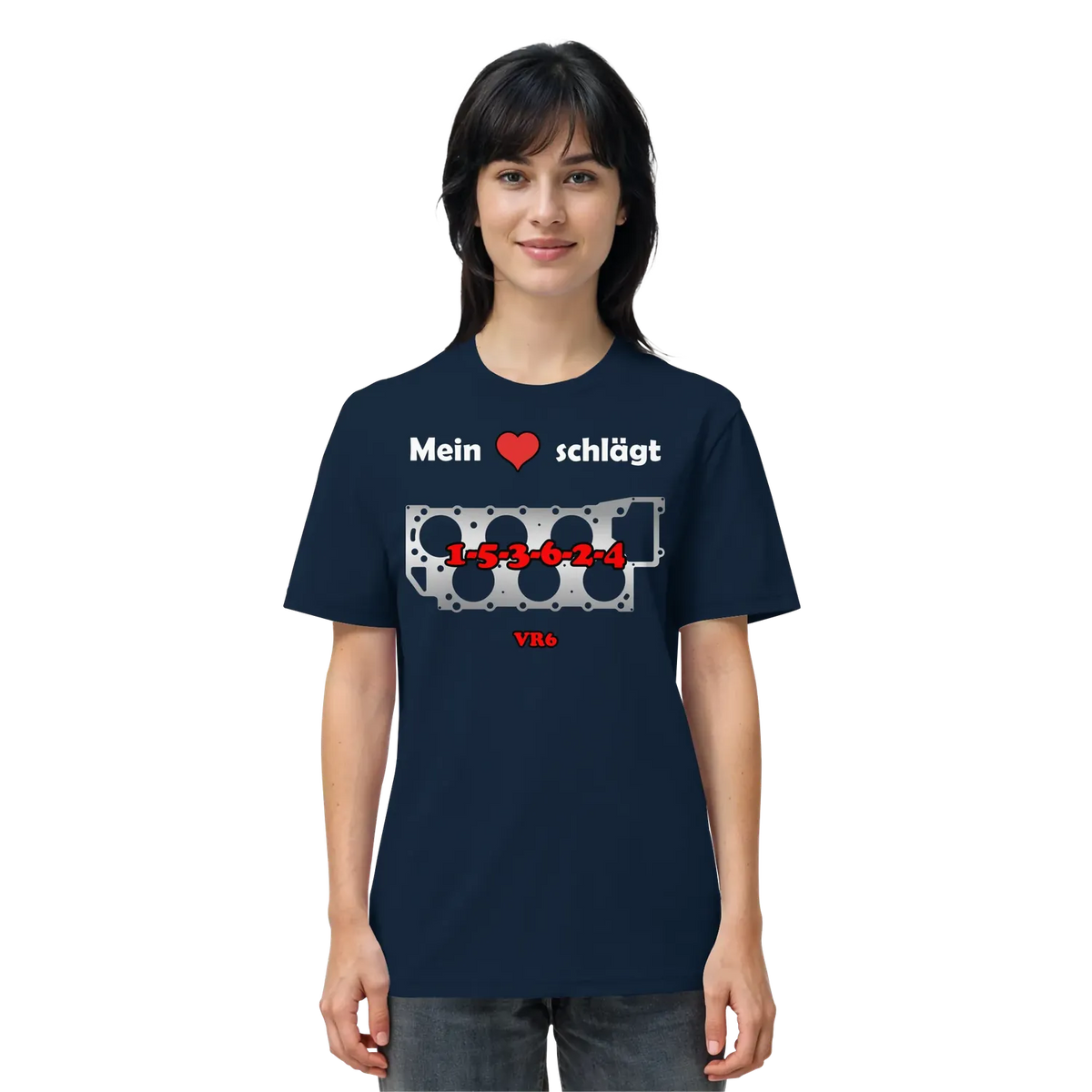 Mein Herz schlägt 1-5-3-6-2-4 Shirt – Produktbild 9