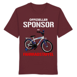 Offizieller Sponsor der FAHRRADSTAFFEL - Organic Shirt Burgundy XS – Produktbild 1