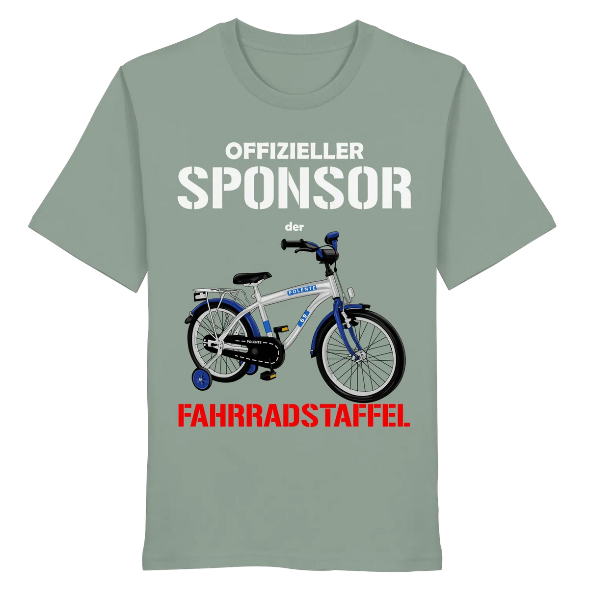Offizieller Sponsor der FAHRRADSTAFFEL - Organic Shirt Aloe XS – Produktbild 19
