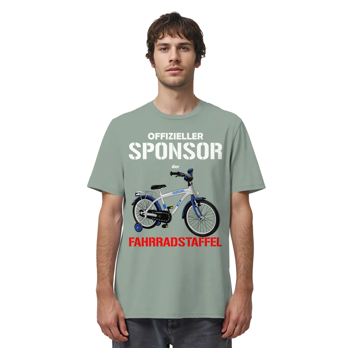 Offizieller Sponsor der FAHRRADSTAFFEL - Organic Shirt – Produktbild 20