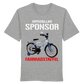 Offizieller Sponsor der FAHRRADSTAFFEL - Organic Shirt Heather Grey XS – Produktbild 22