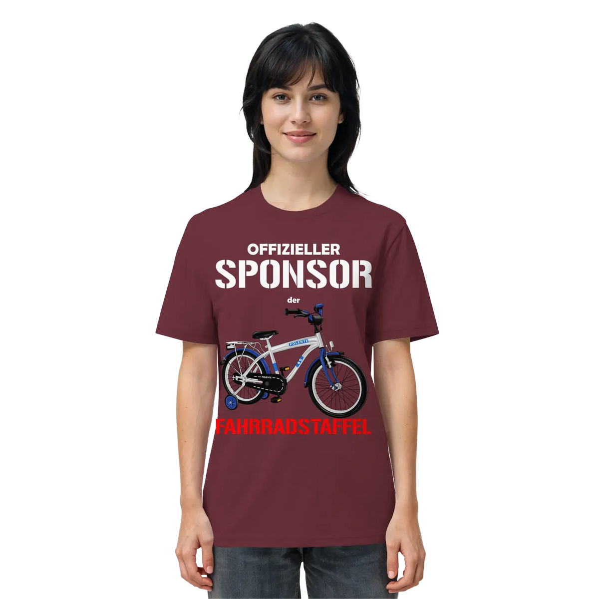 Offizieller Sponsor der FAHRRADSTAFFEL - Organic Shirt – Produktbild 3