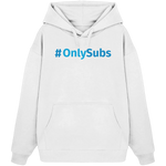 #OnlySubs - Organic Oversize Hoodie White XS – Produktbild 1