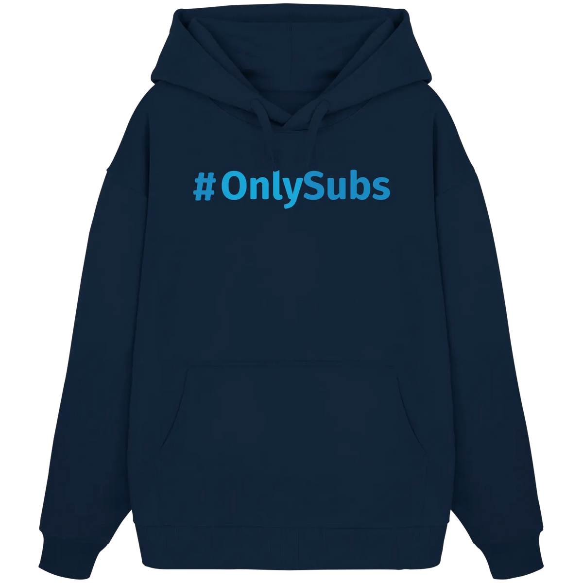 #OnlySubs - Organic Oversize Hoodie French Navy XS – Produktbild 3