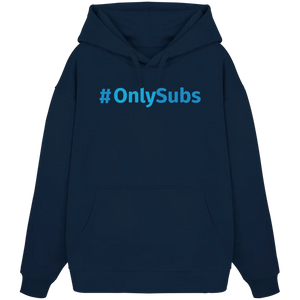 #OnlySubs - Organic Oversize Hoodie French Navy XS – Produktbild 3