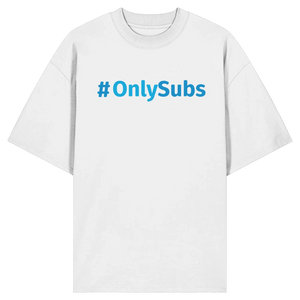 #OnlySubs - Organic Oversize Shirt White XS – Produktbild 1