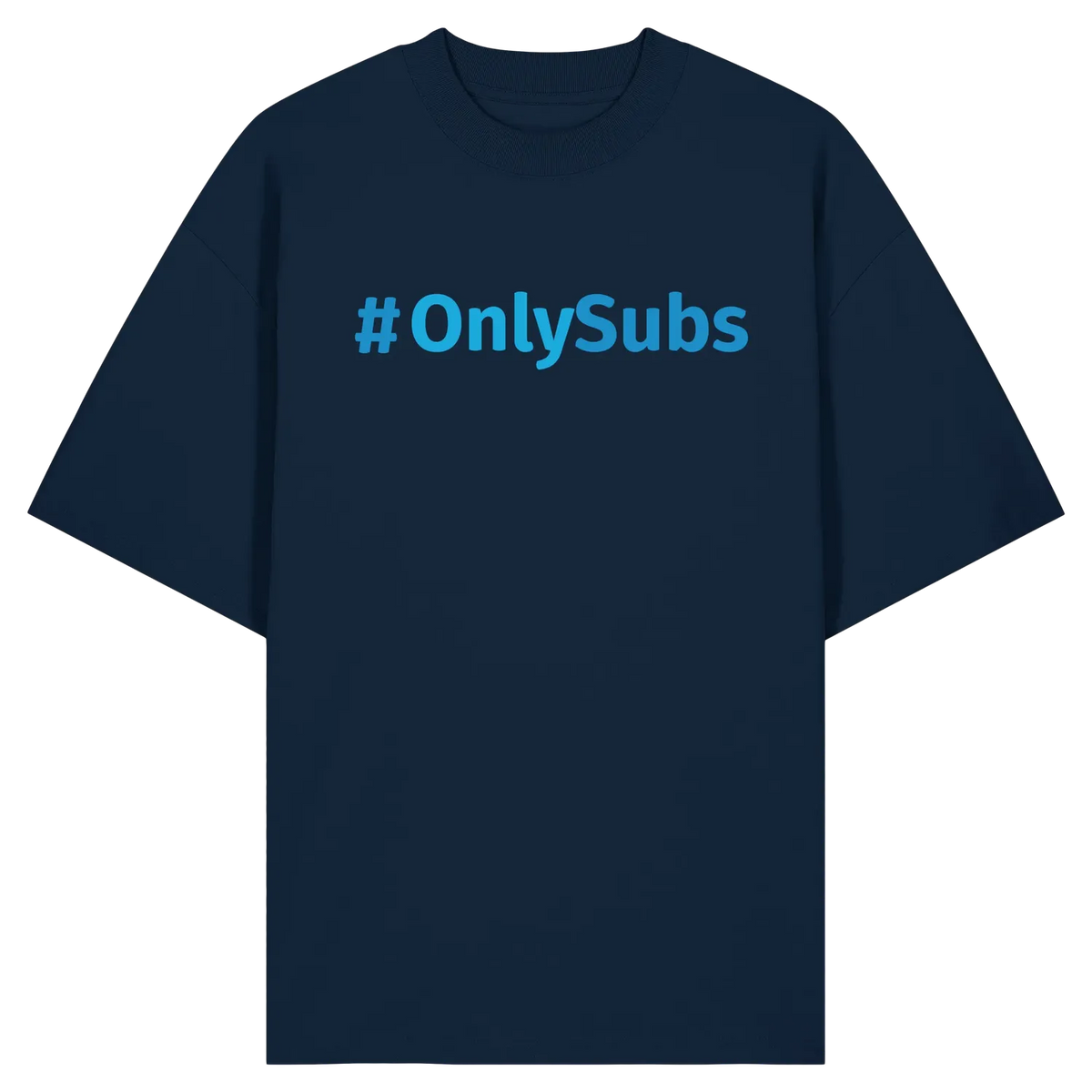 #OnlySubs - Organic Oversize Shirt French Navy XS – Produktbild 7