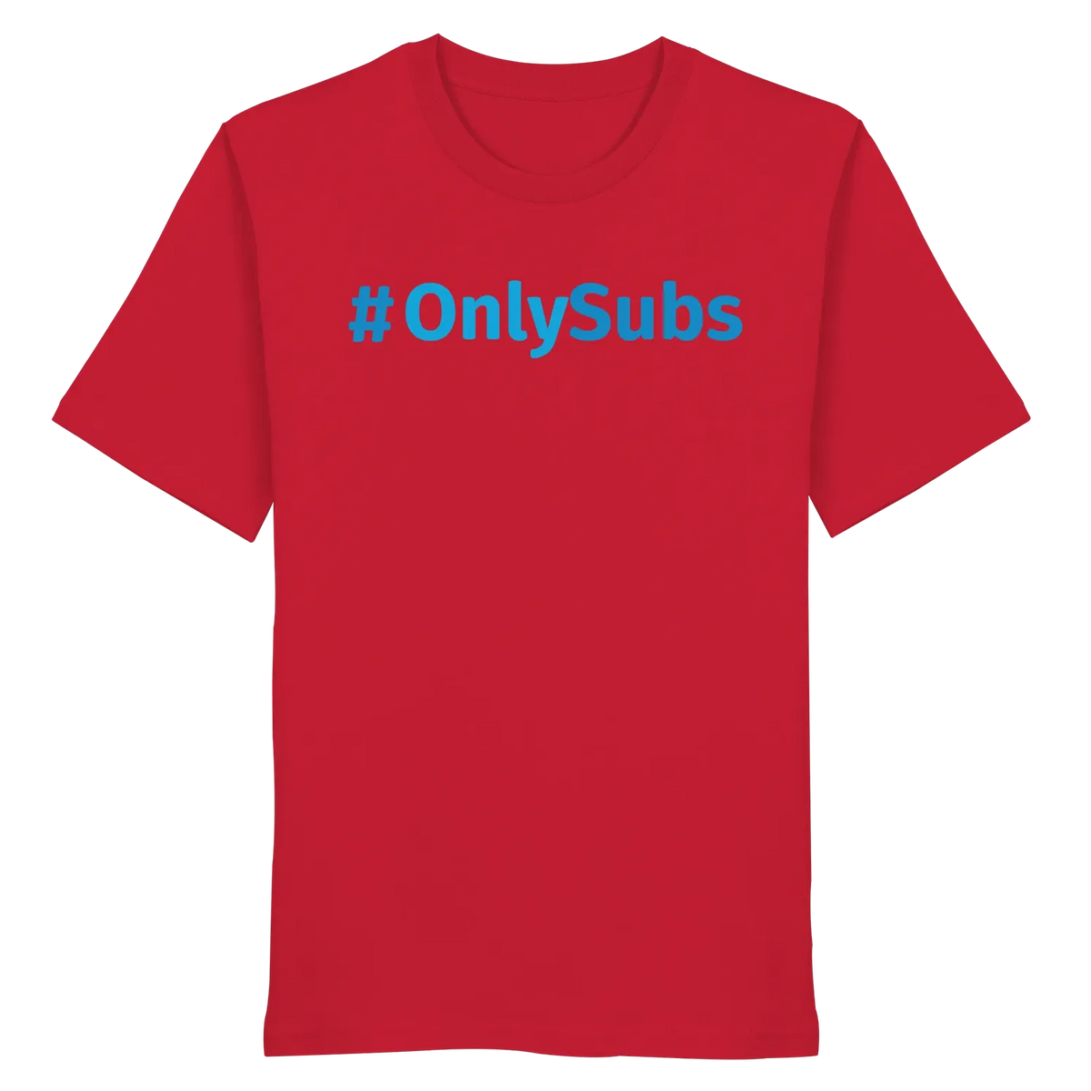 #OnlySubs - Organic Shirt Red XS – Produktbild 19