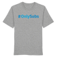 #OnlySubs - Organic Shirt Heather Grey XS – Produktbild 25