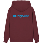 #OnlySubs - Organic Zipper Burgundy XS – Produktbild 1